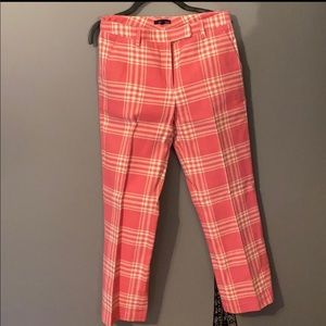 Pink and white checkered pants. Size 04! Super fun and stylish. 😜 Asking $15